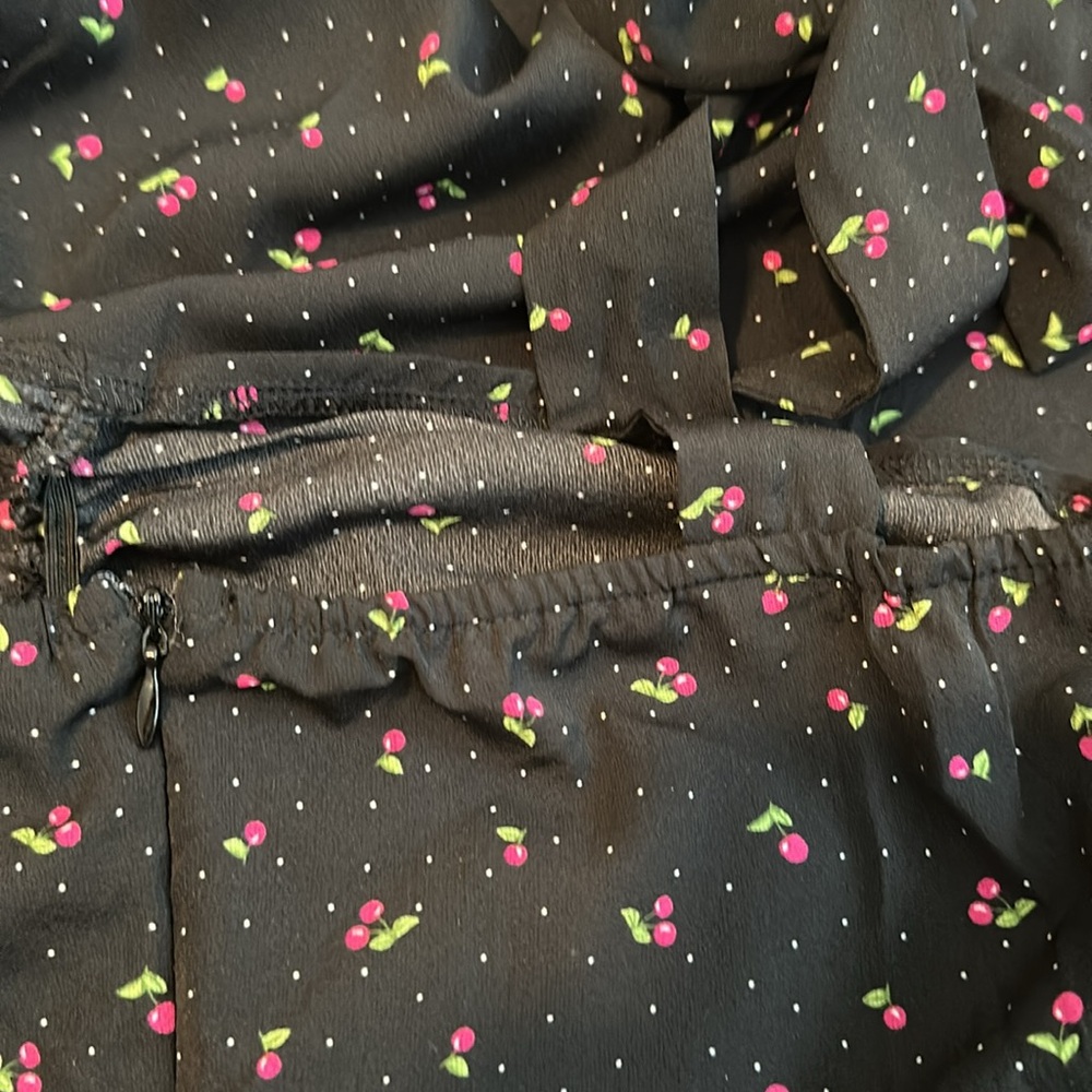 Shein black cherry midi dress - Picture 8 of 10